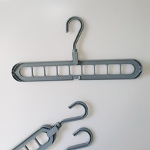 9구 멀티 옷걸이 블루, 9구 멀티옷걸이(색상랜덤)