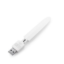 네트워크 랜카드 새로운 WiFi 무선 카드 USB 2.0 150M 802.11 b/g/n LAN 어댑터 노트북 PC 용 회전식 안테나 포함 Mini Wi-fi Dongle, [01] white