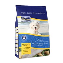 피쉬포독 강아지 화이트피쉬 어덜트 사료, 3kg, 1개