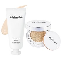 비알워터풀 미백 주름개선 자외선 차단 기능성 쿠션 팩트 15g + 비비크림 40g, 21호(브라이트)