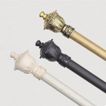 소이지 샤이나 커튼봉 25파이 6종 모음, 월넛