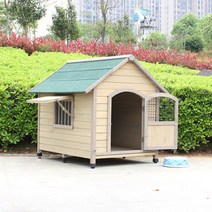 쿠션하우스 강아지집 애견하우스 고양이 야외 집 유형 방수 단단한 나무 개 럭셔리 대형 중형 소형 사계절 범용 애완 동물 패션