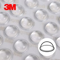 범폰 5303 투명 11파이x5T 56EA 1장/소음방지 패드 흑고무판-72394EA