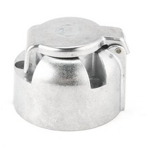 캠핑카용품 트레일러용품 ht3004 7 핀 커넥터 트레일러 소켓 헤비 듀티 라운드 배선 소켓 12v 견인 막대 견인 캐러밴 트럭 소켓 자동차 액세서리, 없음