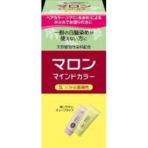 Schwarzkopf and Henkel 마론 마인드 칼라 S 부드러운 흑갈색 [남성용 · 여성용 흰머리 염색], 단일
