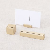 황동 골드 명함꽂이 다용도 메모 홀더 카드 스탠드, 단품, 단품
