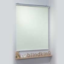 도담블라인드 양면 암막 방염롤스크린 그린 가로 95 cm