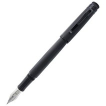 Retro 51 Tornado Fountain Pen Matte Black Stealth Medium Nib (VRF-1701), 1