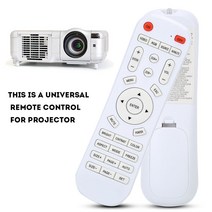 범용 프로젝터 원격 제어 리모컨 호환 3M 에이서 벤큐 도시바 카시오 엡손 히타치 소니 Jvc LG Nec 옵토마 파나소닉