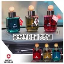 몽크로스 차량용 디퓨져 방향제 80ml, 1개, 스윗시트러스