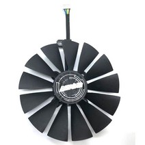 커스텀 수냉 95mm pld10010s12h 쿨러 팬 asus rog strix dual rx 470 570 for amd rx470 rx570 게임 비디오 카드 냉각 팬, 1개