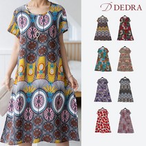 엄마옷 OPA3042 팰리스나염인견원피스 50대중년여성의류 빅사이즈