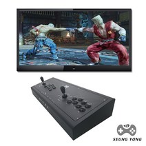 승용 4만가지 철권태그 레트로 게임기 가정용 오락실게임기 미니게임기 국내배송 1~2일, 철권태그 보급형 64GB (블랙)