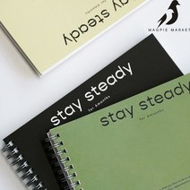 스테이 스터디플래너 학생 수험생 선물 일정 관리 가계부 플래너 (6개월), 에어블루