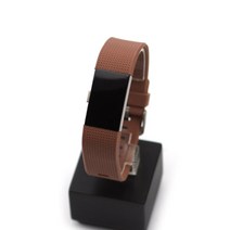 FBC2UR6 핏빗 차지2 우레탄밴드 브라운 시계스트랩