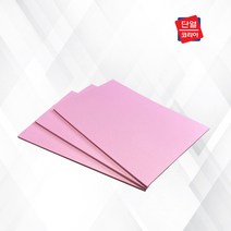 아이소핑크 1호/ 특호 압출법단열재 /압출법보온판 400x600 10T~50T, 400x600x50T(2장)