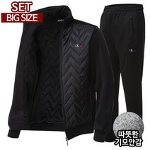 코디제이 남자기모트레이닝복세트기모ck원지퍼패딩세트기모츄리닝세트 기모세트 빅사이즈