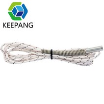 KINGROON KP3S 3D 프린터 가열 튜브 6*20mm 24V 50W 카트리지 히터 1M 케이블 V6 J-헤드 압출기 부품, 02 2pcs 24V50W for KP3S