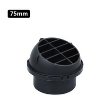 Webato Eberspacher용 자동차 트럭 주차 히터 배기 파이프 덕트 벨로우즈 T Y 엘보 커넥터 조인트 90mm 75mm 60mm 1-8kw, 75mm Air Vent