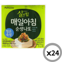 풀무원 매일아침 순생나또 49.5g 24팩