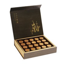 환케이스 봉황장식상자 20구 선물상자 종이상자, 봉황장식 공진단 상자/20환 (A04280)