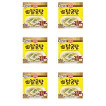 [로적마켓] 오뚜기 간편 블럭 닭곰탕(즉석국) 10gx5개입, 6개, 10g