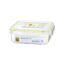 코멕스 밀폐용기 NEW 바이오킵스 사각 (정2호) 4개