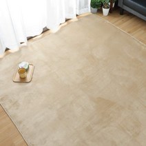 Storepocket 러그 카펫 래그 매트 항균 방취 방 진드기 씻을 수 있는 2 다다미 약 185×185 cm 베이지 무지 매끄러운 감촉의 플란넬 러그 핫 카펫 대응 카펫 핫 카펫 커버 코타츠 깔개 라이트 캐스트 LightCast
