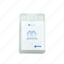 바른수 손 소독 카드형 스프레이 17ml 소독제 세정제 에탄올 휴대용, 1개