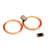 카드키복사 10pcs 22mm RFID IC 1356MHZ ISO14443A 코일 칩 레이블 안테나 변경 가능 블록 0 쓰기 MCT 복사, 한개옵션0