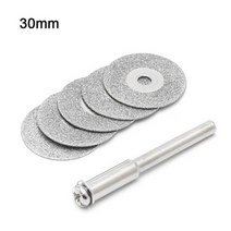 Hot Dremel Tool 로터리 액세서리 용 미니 커팅 디스크 다이아몬드 그라인딩 휠 로타리 원형 톱 블레이드 연마, 30mm