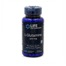 라이프익스텐션 글루타민 500mg 100베지캡슐