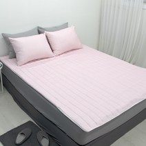 르헤브 먼지없는 온수매트커버 전기매트 옥장판 온열매트 커버, 06.윙클 핑크