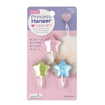우일프라텍 프린세스행거3P(스타) 미니행거 핀행거 벽걸이 본드 글루건