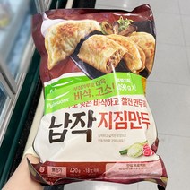 납작지짐만두 특별기획 490g*2개입