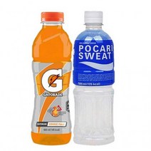 총20개 각10개 게토레이 오렌지600ml/포카리스웨트 500ml 게토레이600 포카리500, 단품, 단품