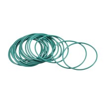 포장실링기 Uxcell 불소 고무 O-링 19mm OD 17mm ID 1mm 너비 FKM 기계 배관 용 가스켓 녹색 20 개 팩, [06] 16mmx18mmx1mm, 06 16mmx18mmx1mm