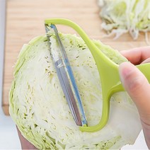 땅콩탈피기 스테인레스 스틸 야채 감자 필러 양배추 강판 슬라이서 커터 샐러드, 한개옵션0