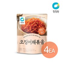 [종가집] 오징어채볶음 100g x 4개, 상세 설명 참조