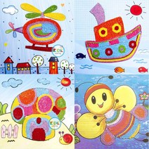 지끈아트 유치원 어린이집 어린이 유아 돌봄교실 만들기세트 대량구매 diy키트 DIY 미술놀이 엄마표미술놀이 만들기 공예 꾸미기 가방 초등 아트 미술재료 미술교구 미술교재 홈스쿨링, 지끈아트(기린)