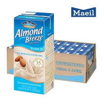 매일유업 [특가] 아몬드 브리즈 8종, 아몬드 언스위트 24팩