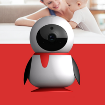 [리뷰이벤트] 스마트 홈카메라 홈CCTV 카메라회전 양방향통화 암호화전송, 64G, 벽부형브라켓