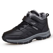 스노우보드 부츠 기모안감 보드화 Waterproof Winter Boots for Men Plush Warm Women Snow Work Hiking Shoes Non-slip S, [06] 40, [02] Dark grey