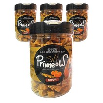 프리미요 소프트 강아지 큐브 통건조간식 200g, 황태 + 호박 혼합맛, 4개