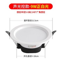 센서등 led센서 손전등 빛과소리 임베디드 컨트롤 입식 천장 램프통로 계단 복도 현관 후레쉬 가정용, T02-빛과소리 컨트롤 35inch9와
