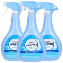 샤프란케어 섬유탈취제 상쾌한향, 500ml, 3개