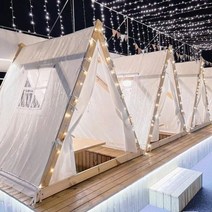 미니멀 대형 야외 캠핑텐트 백패킹 블랙 플라이 데카트론에어 원터치 심플 리빙쉘 빈티지, 2X2m 삼각(바닥 미포함)