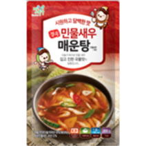 정옥 국내산 다슬기로 우린 시원하고 얼큰한 민물새우매운탕, 350g, 7개
