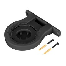 스마트 와이파이 블루투스 웨어러블 벽걸이식 브래킷 지능형 스피커 벽 클립 지원 에코 Dot3/4 주방 카운터, 01 Black