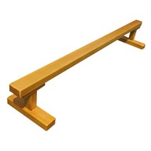 유치원 어린이 학교 평균대 체육시간 균형감각 놀이, 길이 1.5m 폭 8cm(탈부착 가능)